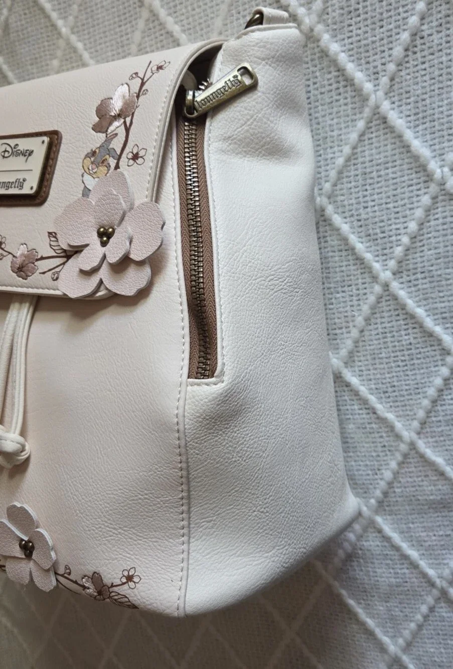 Loungefly Disney Bambi Cherry Blossom Flap Mini Backpack